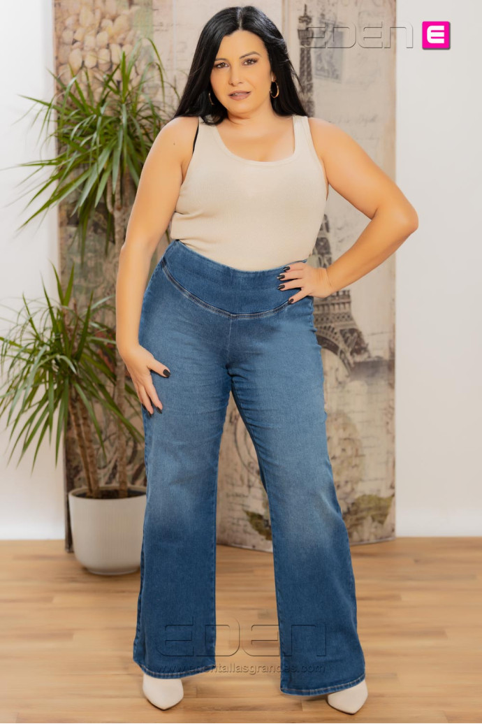 Legging Tejano Campana Carroyal Medium Blue Only - Imagen 2