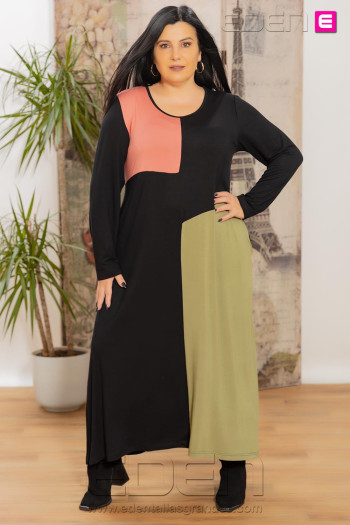 Vestido Ámbar Rectangulos Victoria 56 - Imagen 1