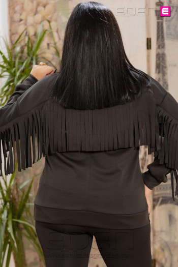 Sudadera Fly Negro con Alma - Imagen 2