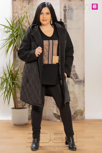 Abriguito Elora Negro Velika - Imagen 1