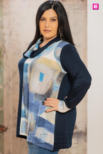 Camiseta Lurex Marino Victoria 56 - Imagen 2