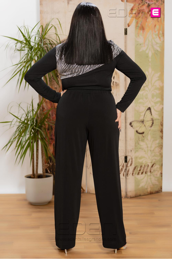 Pantalon Punto Recto Con Bolsillos Indra - Imagen 2