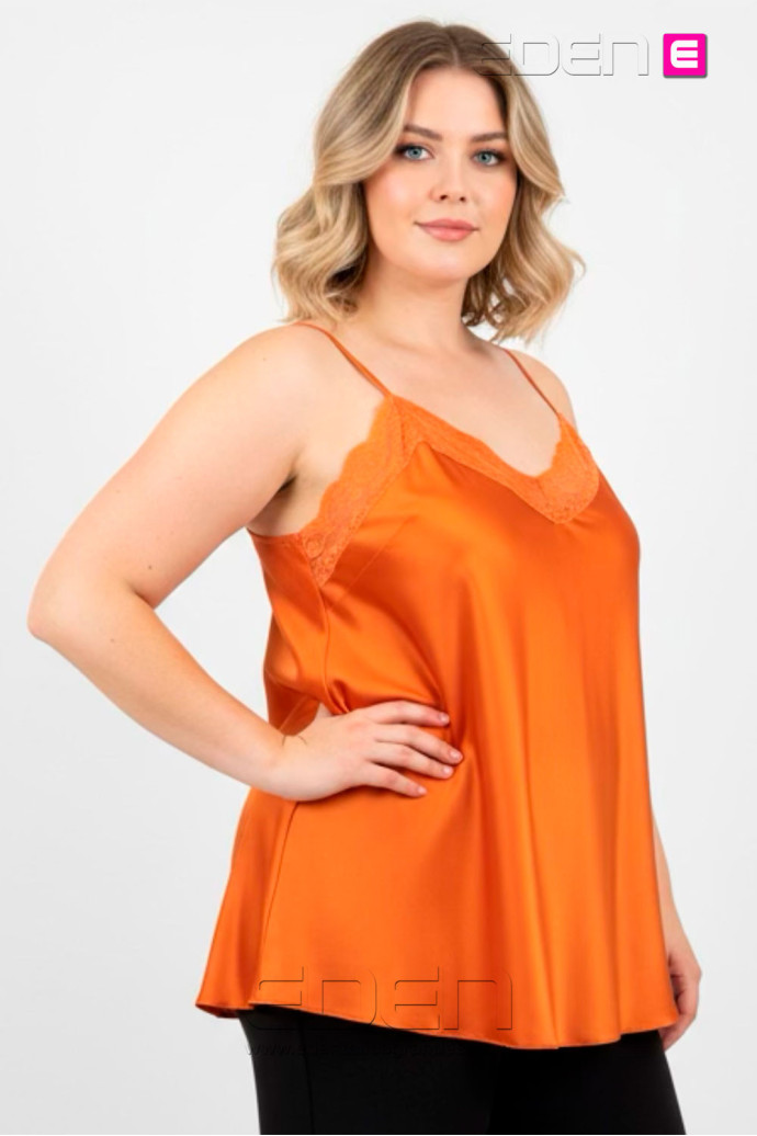 Top Lencero Raso Caldera Valeria Milano - Imagen 1