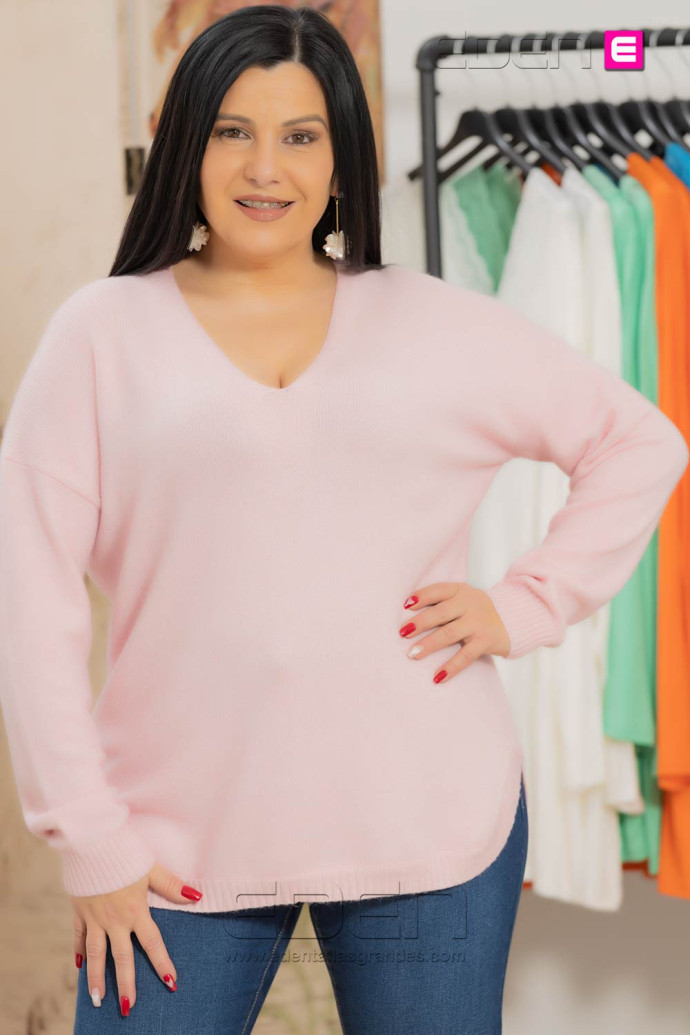 Jersey Carmargareta light pink Only - Imagen 1