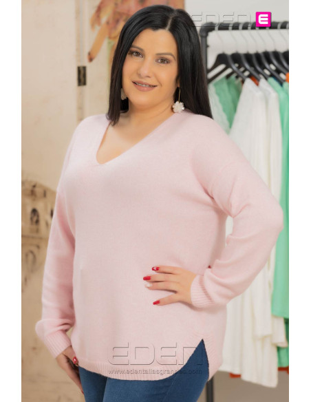 Jersey Carmargareta light pink Only - Imagen 2