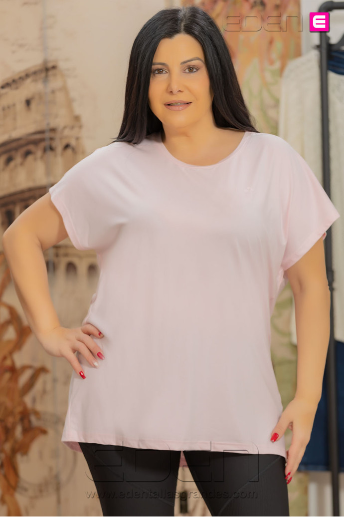 Camiseta Deportiva Suelta Onpaubree Pink-A-Boo Only Play - Imagen 1