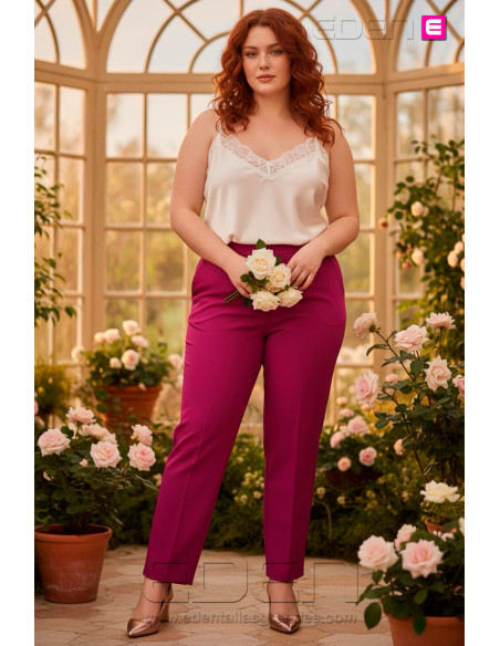 Pantalón de Vestir Indica Buganvilla Isabel G - Imagen 1