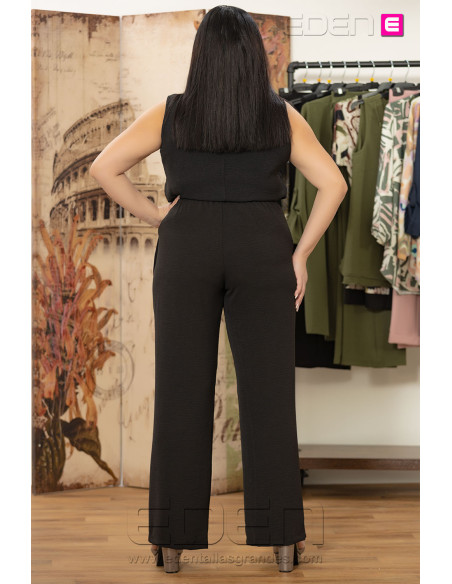 Pantalón Zamora Negro Con Alma - Imagen 3