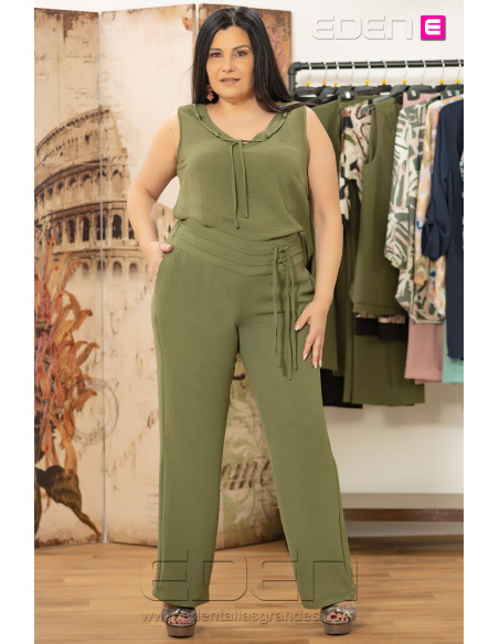 Pantalón Zamora Kaki Con Alma - Imagen 2