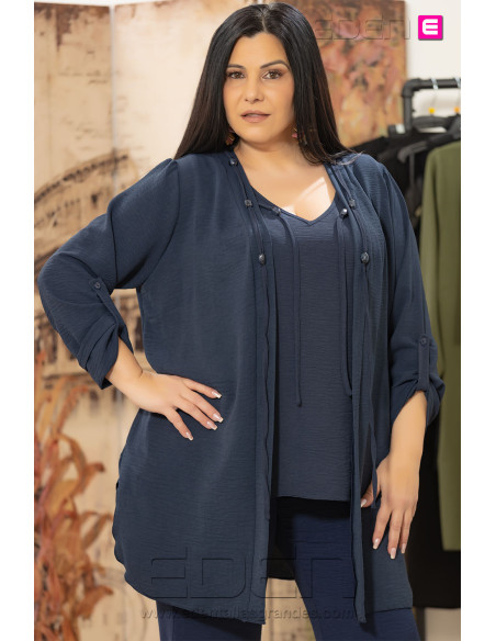 Chaqueta Barcelona Marino Con Alma - Imagen 1