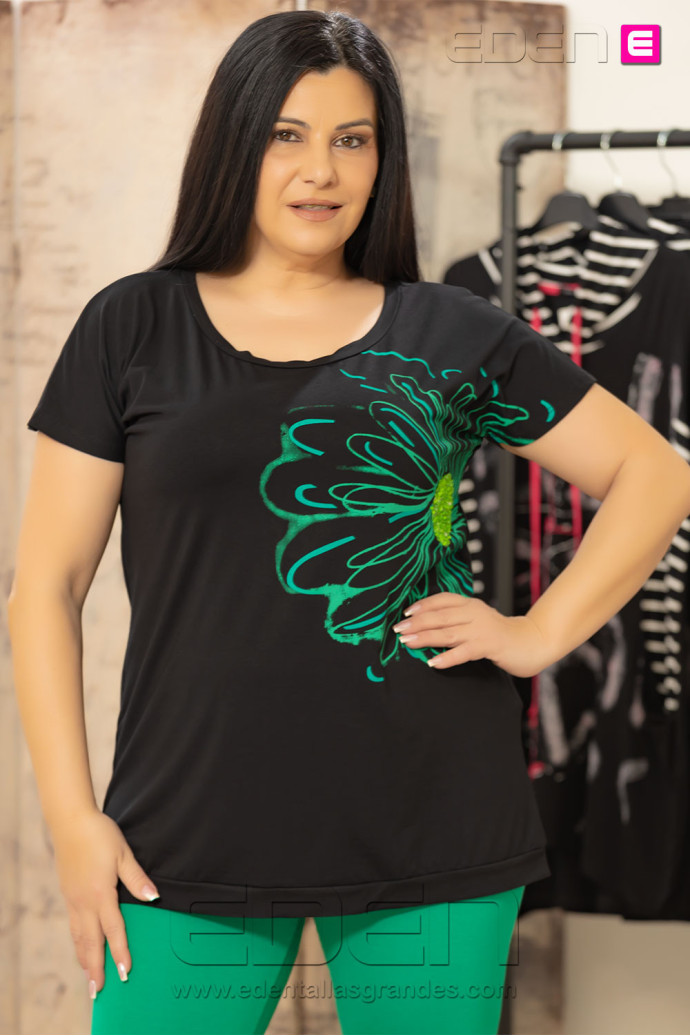 Camiseta Gisela Verde Isabel G - Imagen 1