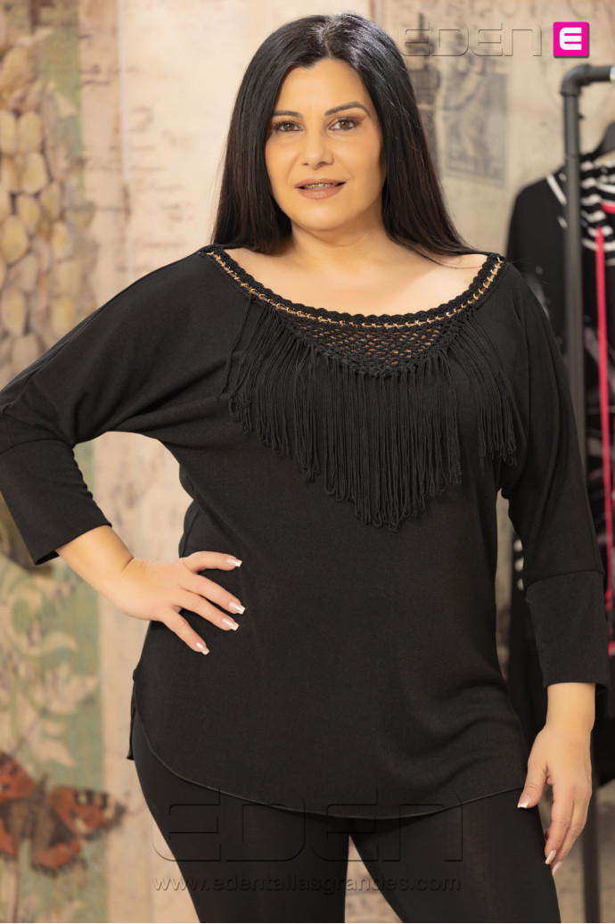 Camiseta Málaga Negro Con Alma - Imagen 1