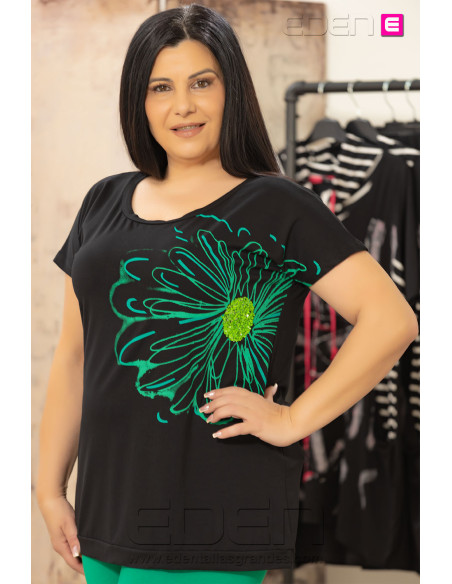 Camiseta Gisela Verde Isabel G - Imagen 2