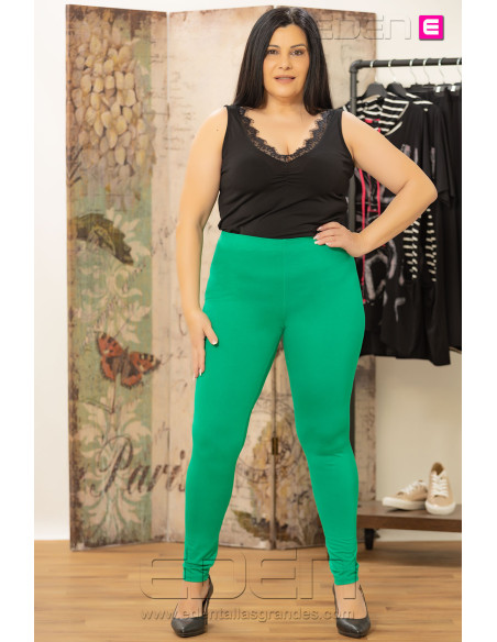 Leggins Viscosa Verde Isabel G - Imagen 2