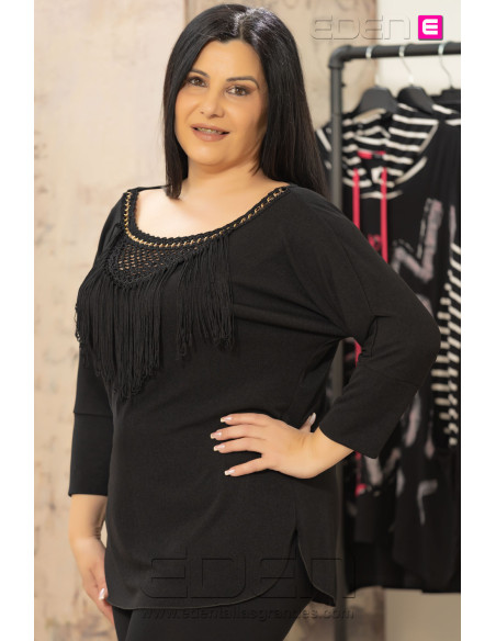 Camiseta Málaga Negro Con Alma - Imagen 2