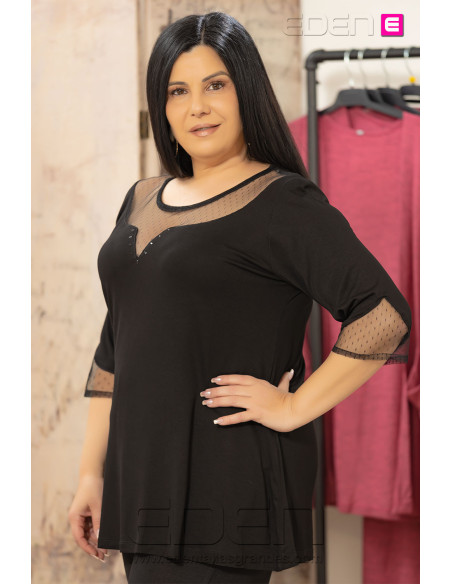 Camiseta Margot Negro Velika - Imagen 2