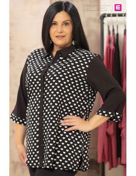 Camisa Corazones Velika - Imagen 2