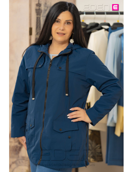 Parka de Primavera Gwendolyn Marino Velika - Imagen 3