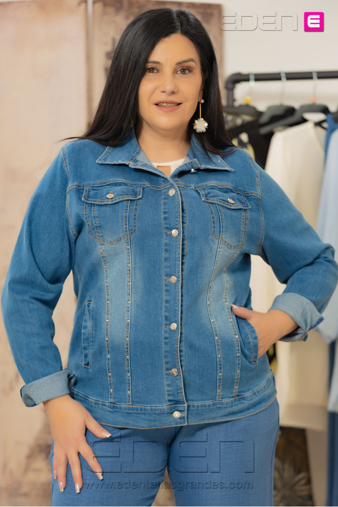 Cazadora Tejana Remaches Velika - Imagen 2