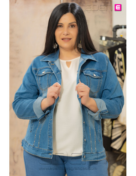 Cazadora Tejana Remaches Velika - Imagen 1