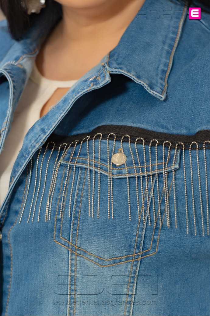 Cazadora Tejana Flecos Velika - Imagen 5