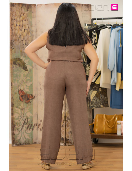 Pantalón Lugo Nuez de Brasil Con Alma - Imagen 3