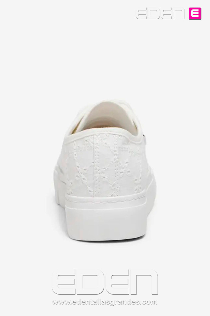 Sneaker PlataForma Onlnoomi Encaje Only - Imagen 5