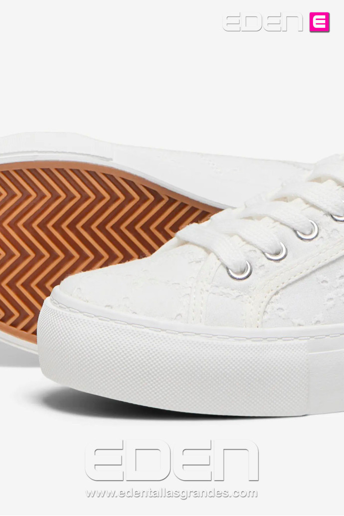 Sneaker PlataForma Onlnoomi Encaje Only - Imagen 3