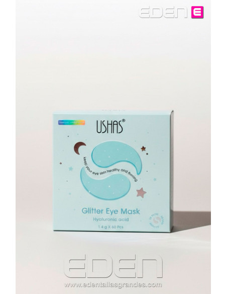 Mascarilla ojos Acido Hiauluronico Glitter tarro 60 unidades - Imagen 2