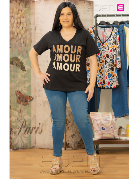 Leggins Tejano Pitillo Azul Velika - Imagen 1