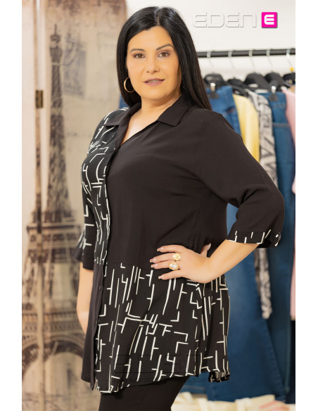 Blusón Halima Aristas Velika - Imagen 2