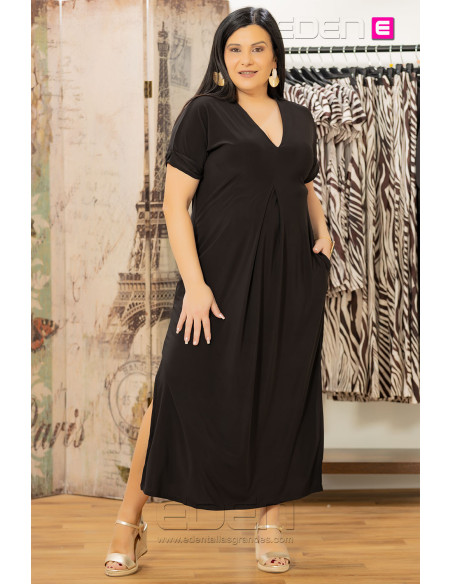 Vestido Bangkok Negro Con Alma - Imagen 1