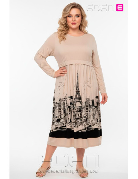 Vestido Paris Valeria Milano - Imagen 1