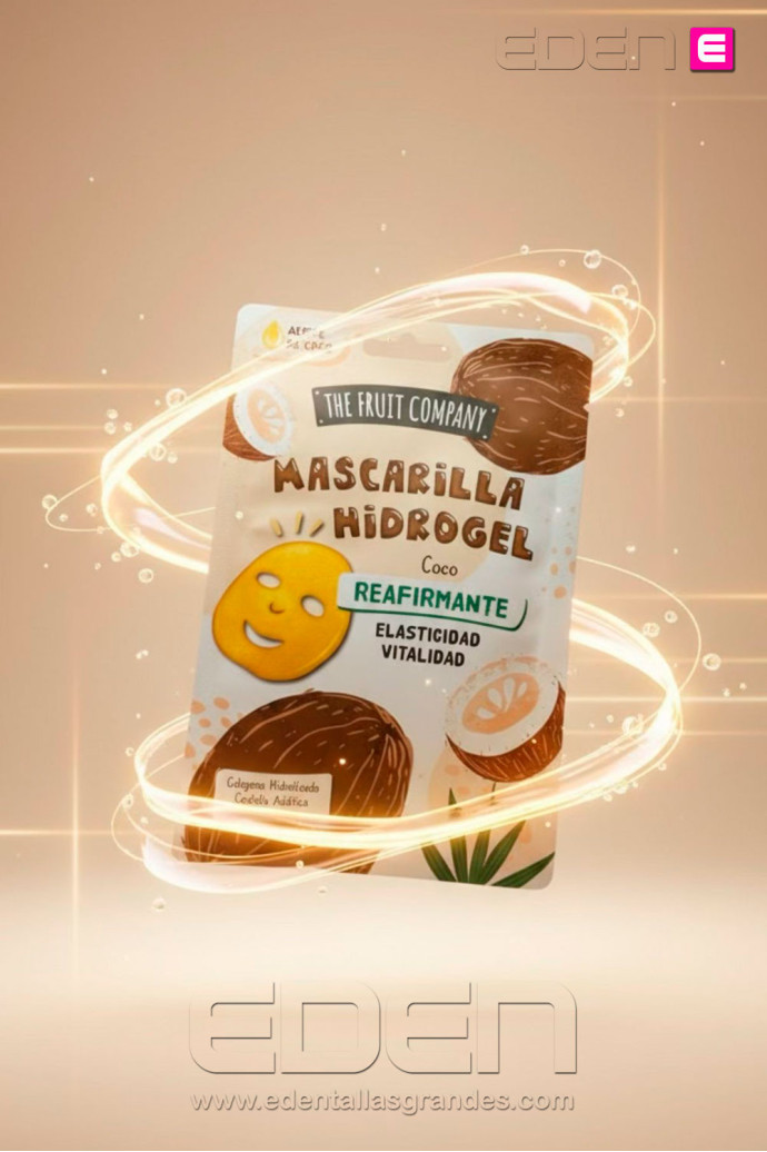 Mascarilla Facial  Hidrogel Coco Fruit Company - Imagen 2