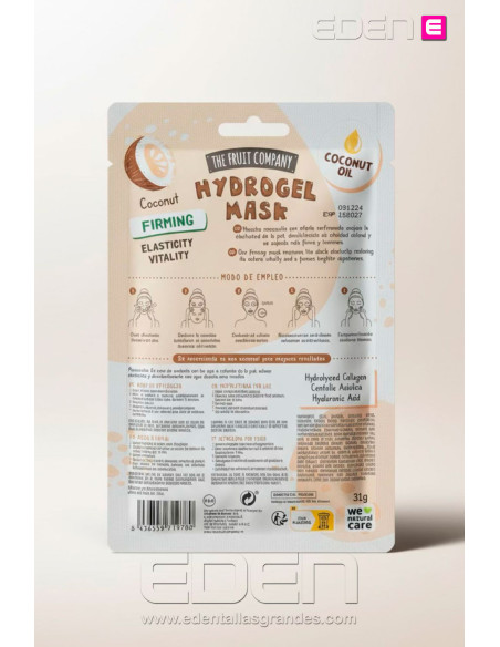 Mascarilla Facial  Hidrogel Coco Fruit Company - Imagen 3