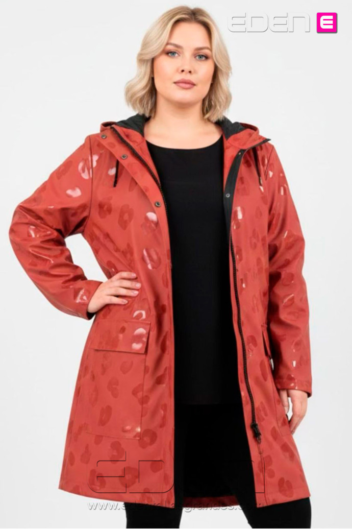 Parka Amaranta Impermeable Indra - Imagen 1