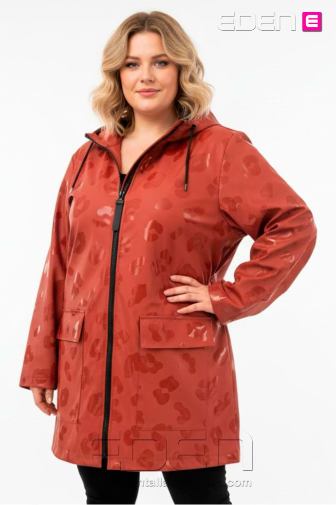 Parka Amaranta Impermeable Indra - Imagen 2