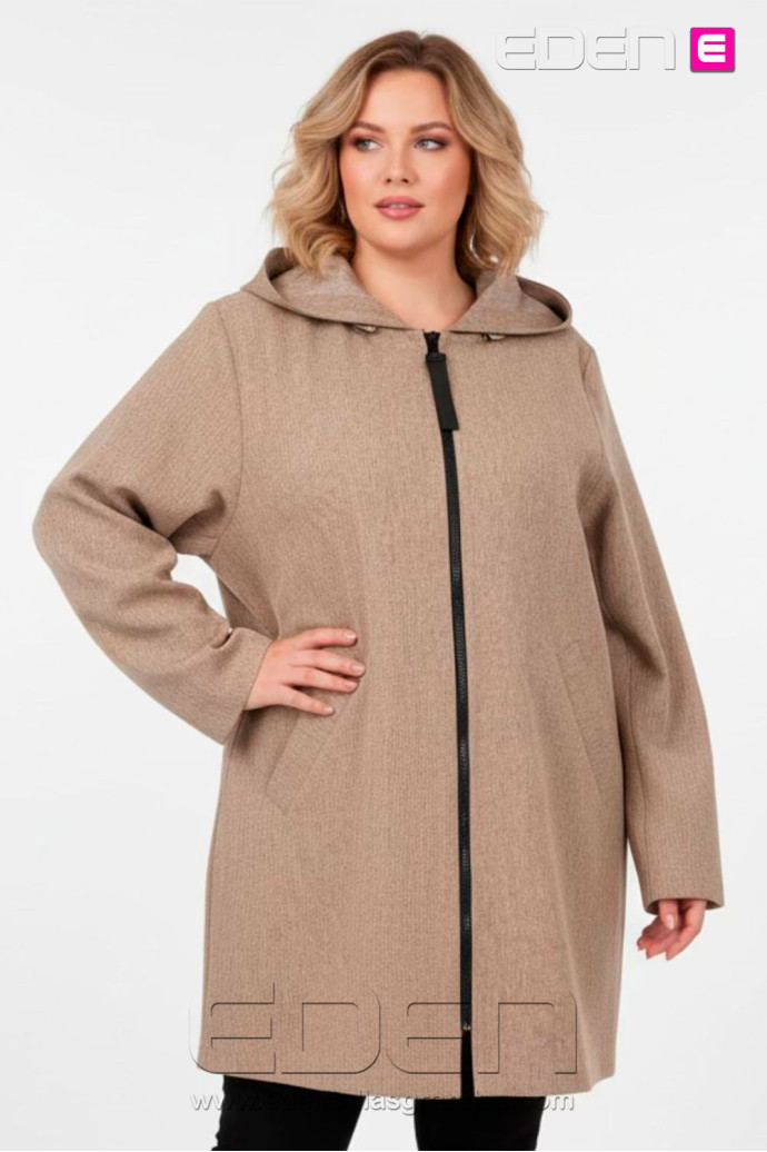 Parka Waterproof Enzo Beige Indra - Imagen 2