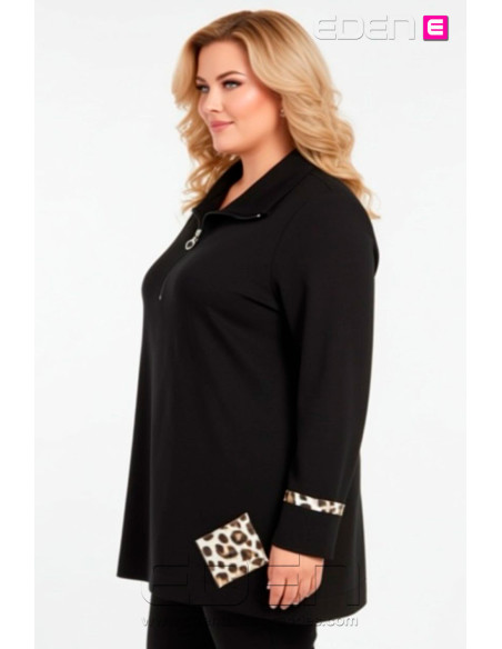 Sudadera Primavera Anuel Negro Indra - Imagen 2