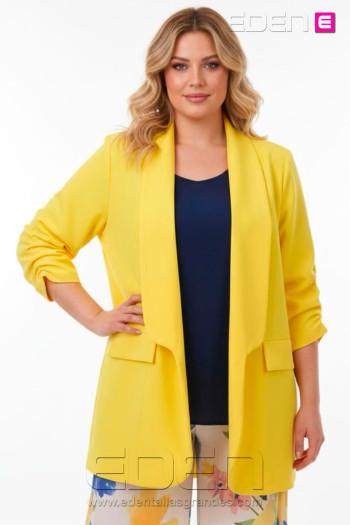 Blazer Valeria Amarillo Valeria Milano - Imagen 1