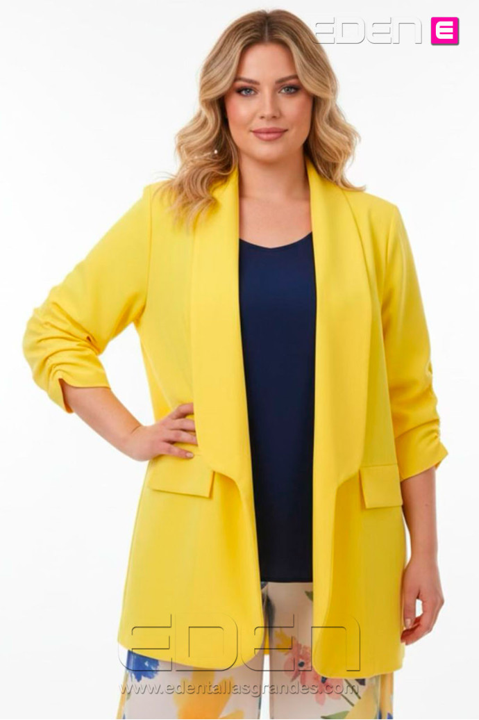 Blazer Valeria Amarillo Valeria Milano - Imagen 1