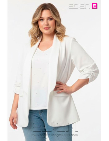 Blazer Valeria Blanco Valeria Milano - Imagen 1