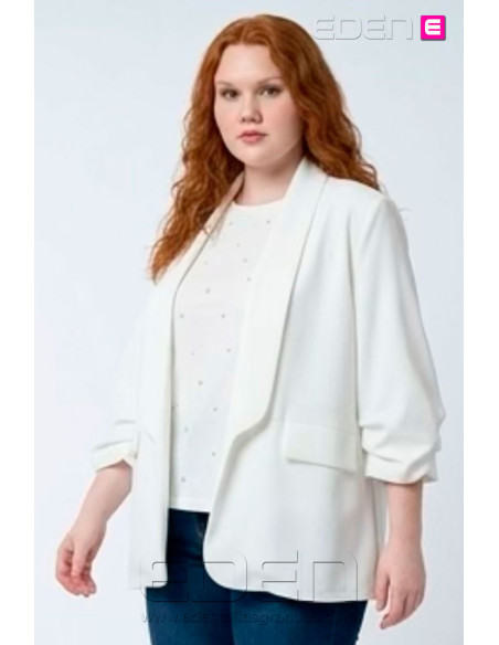 Blazer Valeria Blanco Valeria Milano - Imagen 2