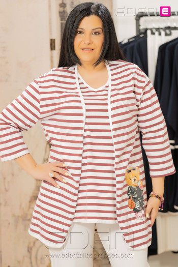 Chaqueta Marinera Granate Victoria 56 - Imagen 1