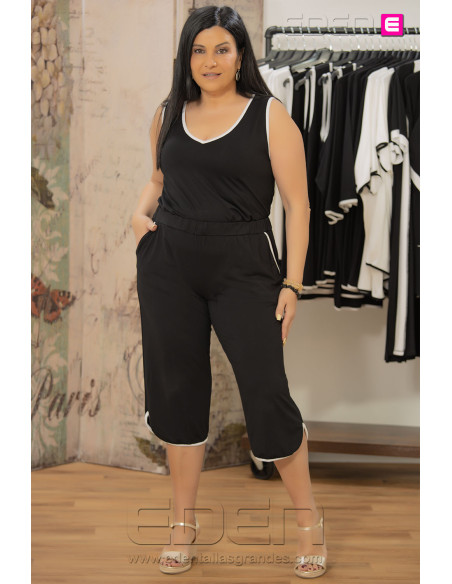 Bermuda Angela Negro Isabel G - Imagen 2