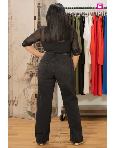 Tejano Carwilly Wide Hv Negro Only - Imagen 2