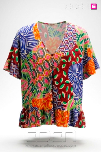 Camiseta Bambula Colores Indra - Imagen 2