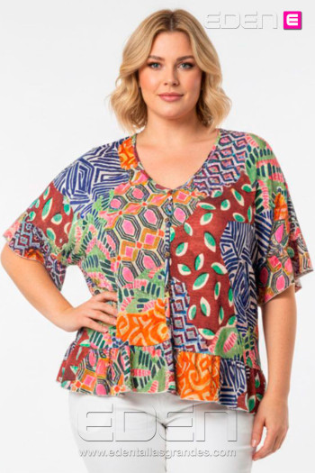 Camiseta Bambula Colores Indra - Imagen 1