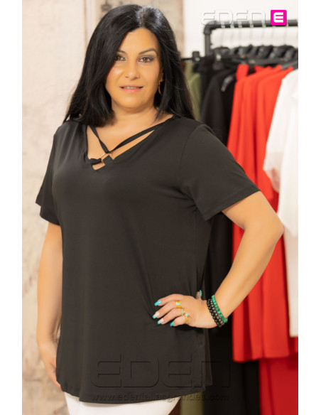 Camiseta Luna Negro Velika - Imagen 2