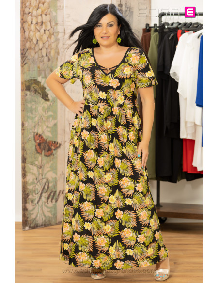 Vestido Luna Estampado Lima Velika - Imagen 2